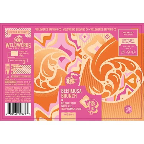 Weldwerks Beermosa Brunch Belgian White Ale