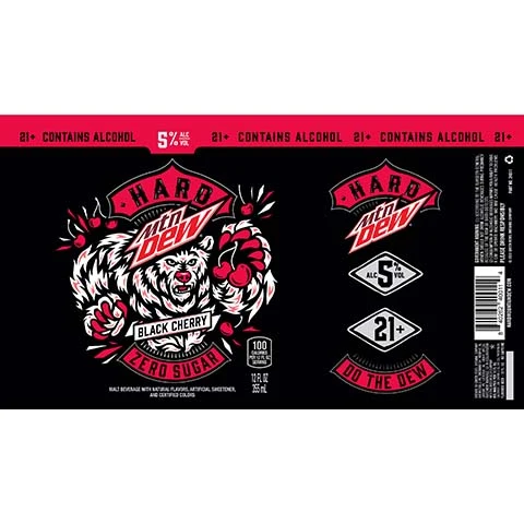Green Rebel Hard Mtn Dew Black Cherry