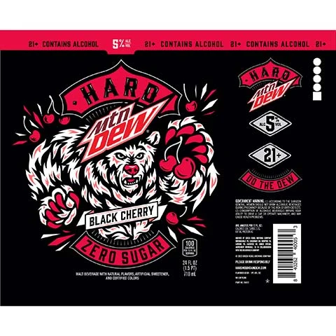 Green Rebel Hard Mtn Dew Black Cherry