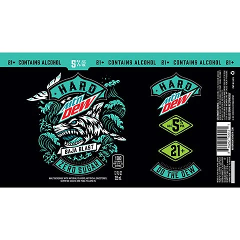 Green Rebel Hard Mtn Dew Baja Blast