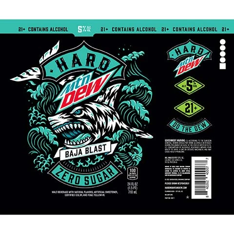 Green Rebel Hard Mtn Dew Baja Blast