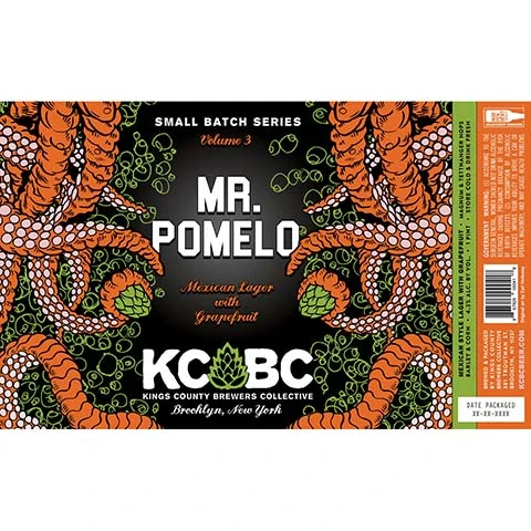 Kings County Brewers Collective Mr. Pomelo Lager