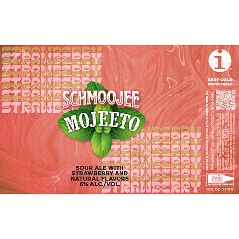 Imprint Beer Schmoojee Mojeeto Sour Ale