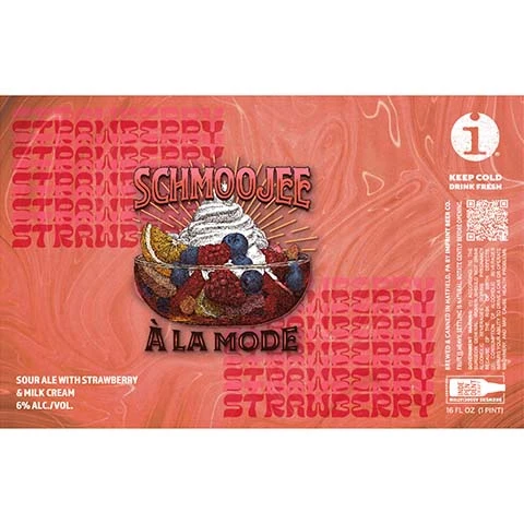 Imprint Beer Schmoojee A La Mode Sour Ale
