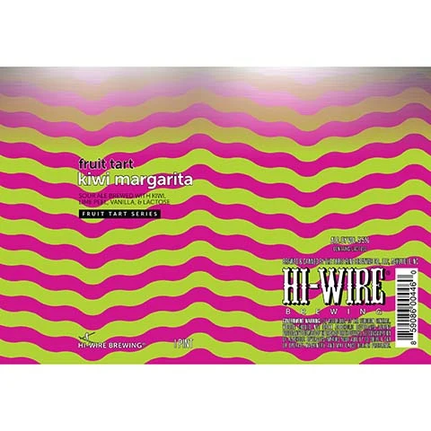 Hi-Wire Brewing Fruit Tart Kiwi Margarita Sour Ale