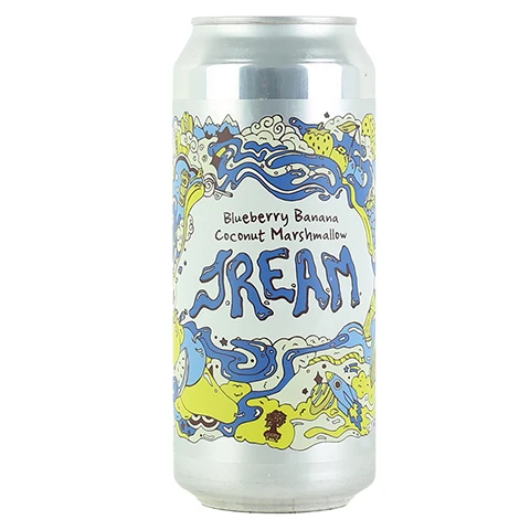 Burley Oak Blueberry Banana Coconut Marshmallow JREAM Sour Ale