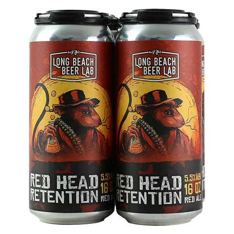 Long Beach Beer Lab Red Head Retention Red Ale
