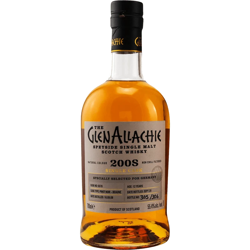 Whisky The Glenallachie Speyside SM 2008 Cask #424