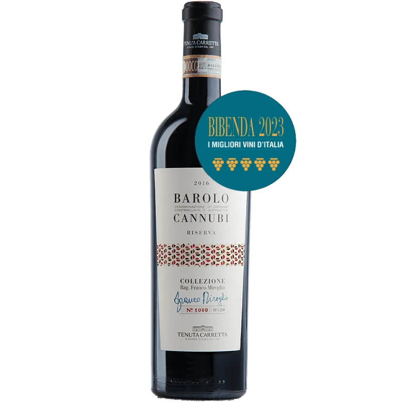 Barolo DOCG Cannubi Riserva Collezione Franco Miroglio