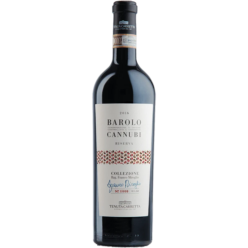Barolo DOCG Cannubi Riserva Collezione Franco Miroglio